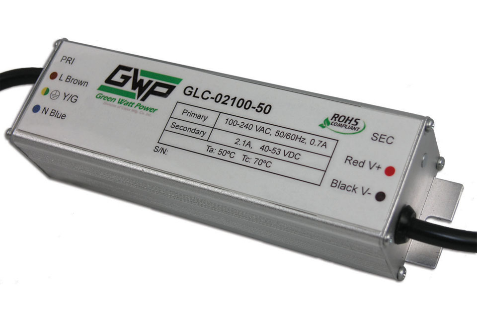 Green Watt Power Announces 50 Watt Constant Current AC/DC LED Power